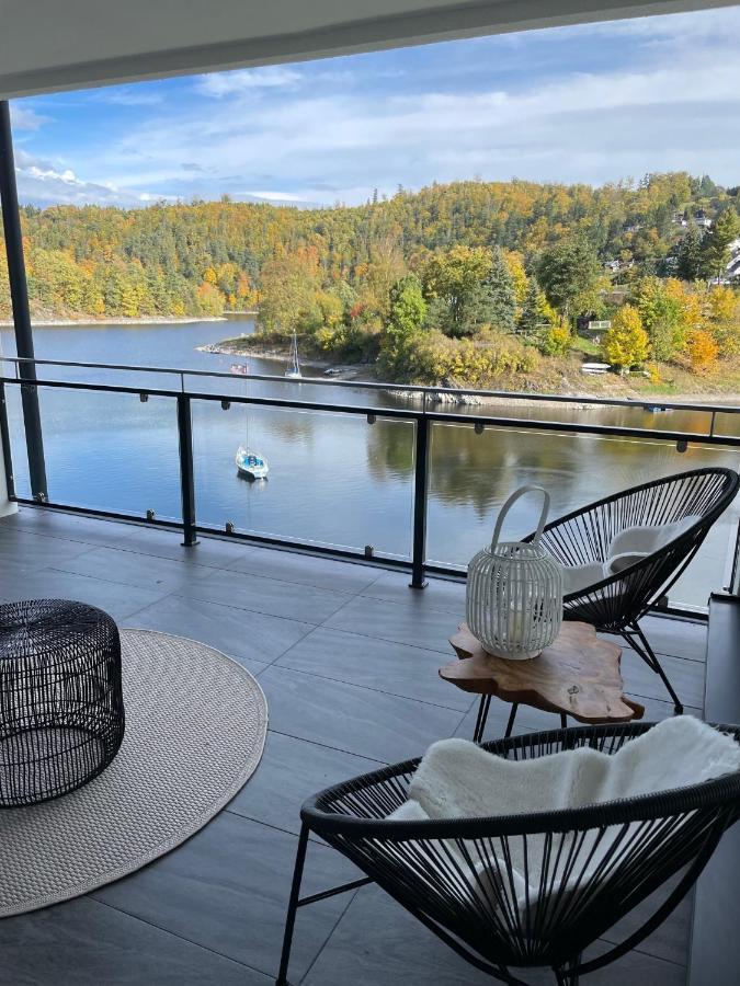 Apartments Saaldorf-Ferienhaus Mit 6 Apartments 45Qm-120Qm Direkt Am Thueringer Meer-Bleilochtalsperre Bad Lobenstein Exterior foto