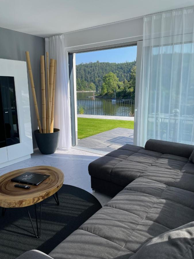 Apartments Saaldorf-Ferienhaus Mit 6 Apartments 45Qm-120Qm Direkt Am Thueringer Meer-Bleilochtalsperre Bad Lobenstein Exterior foto