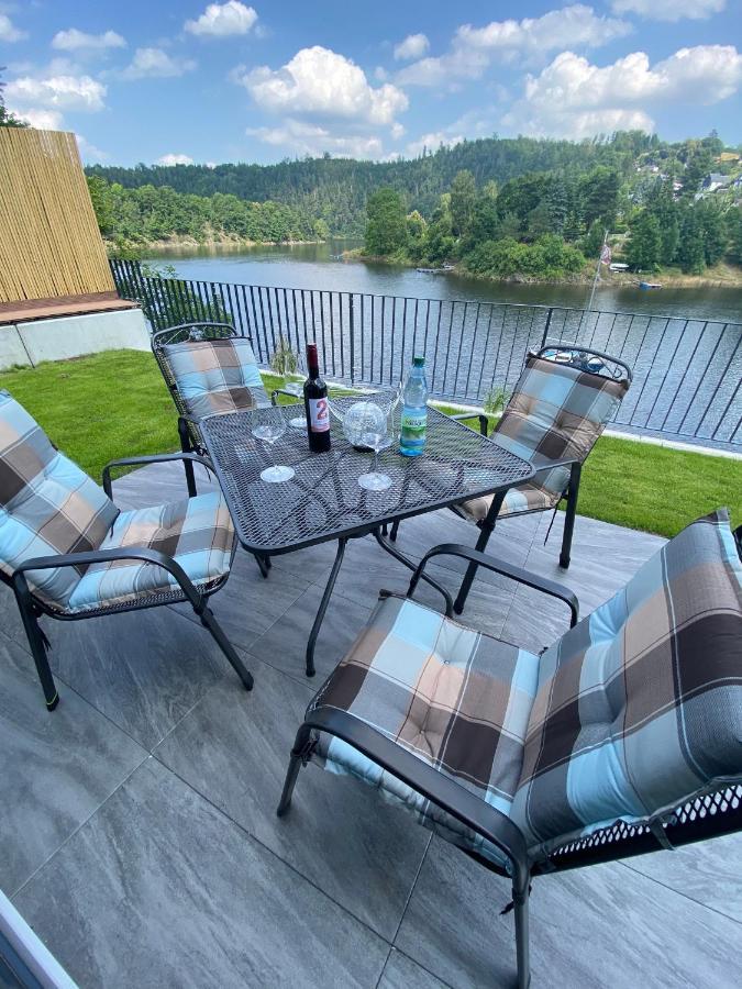 Apartments Saaldorf-Ferienhaus Mit 6 Apartments 45Qm-120Qm Direkt Am Thueringer Meer-Bleilochtalsperre Bad Lobenstein Exterior foto