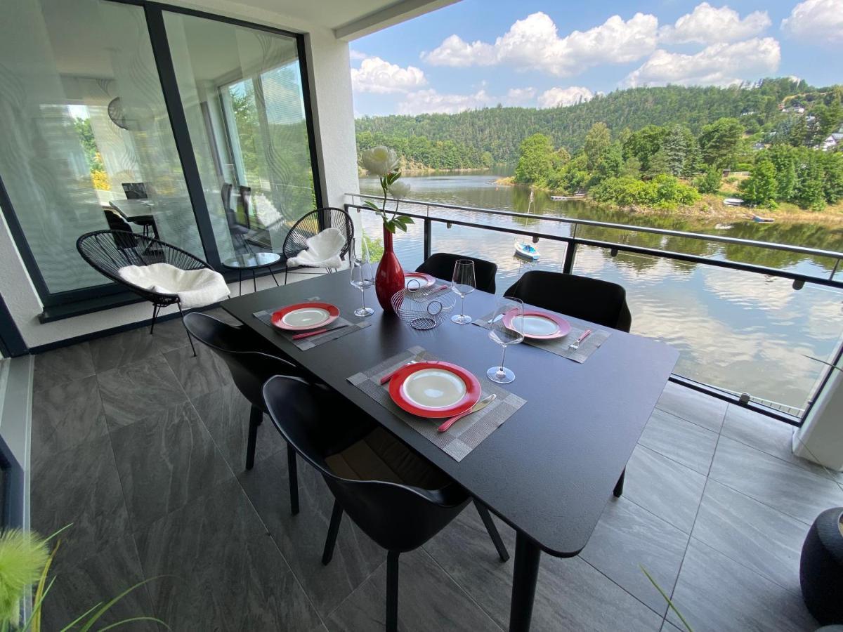 Apartments Saaldorf-Ferienhaus Mit 6 Apartments 45Qm-120Qm Direkt Am Thueringer Meer-Bleilochtalsperre Bad Lobenstein Exterior foto